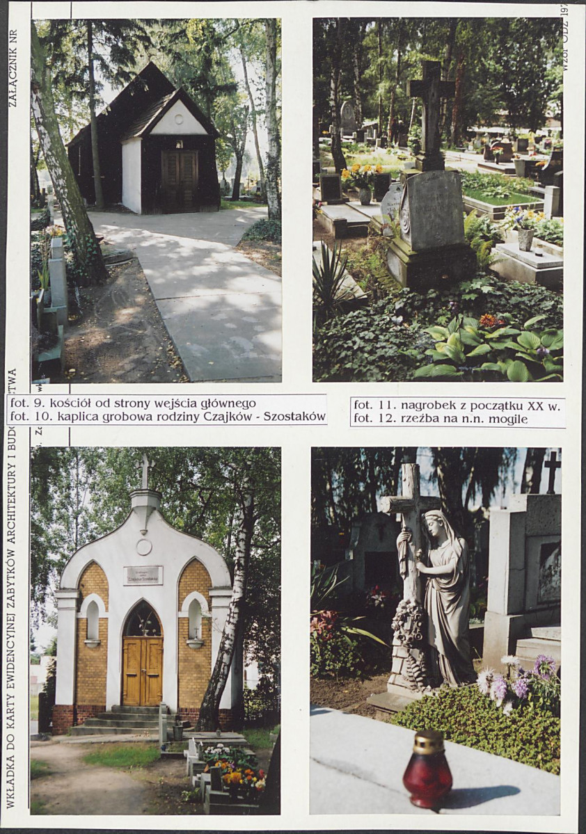 Karta cmentarza, skan nr 6