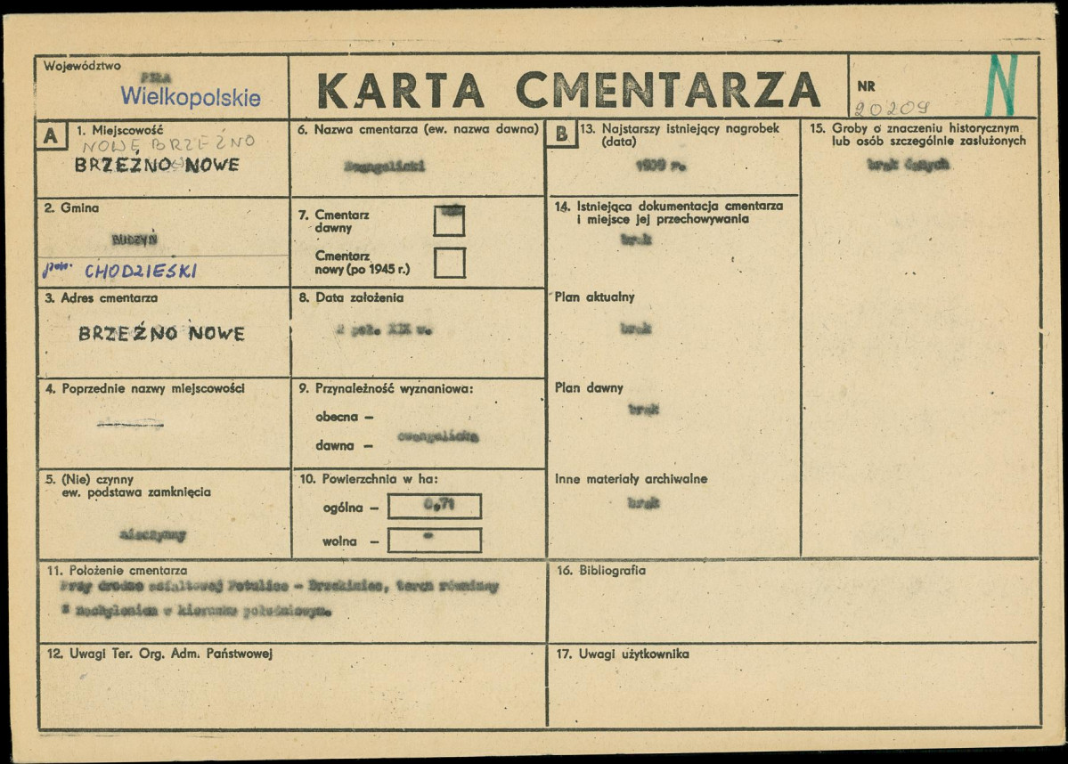 Karta cmentarza, skan nr 1