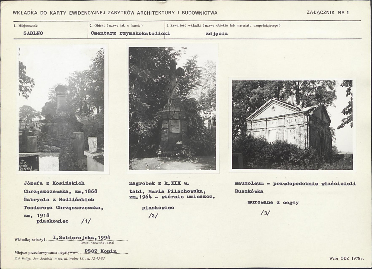 Karta cmentarza, skan nr 5