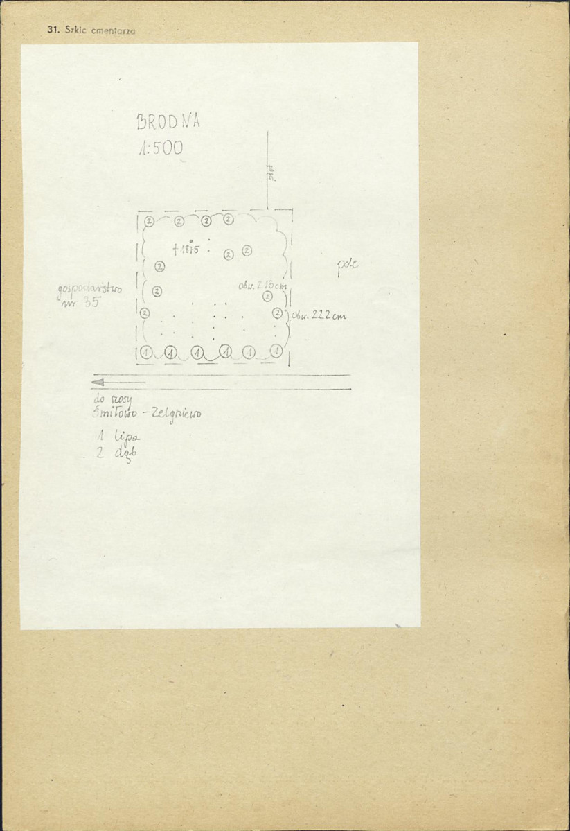 Karta cmentarza, skan nr 3