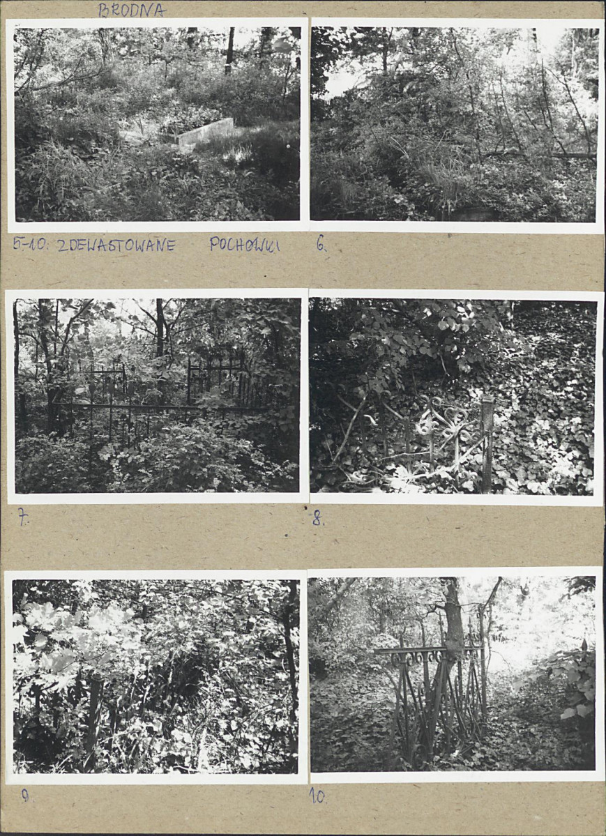 Karta cmentarza, skan nr 5