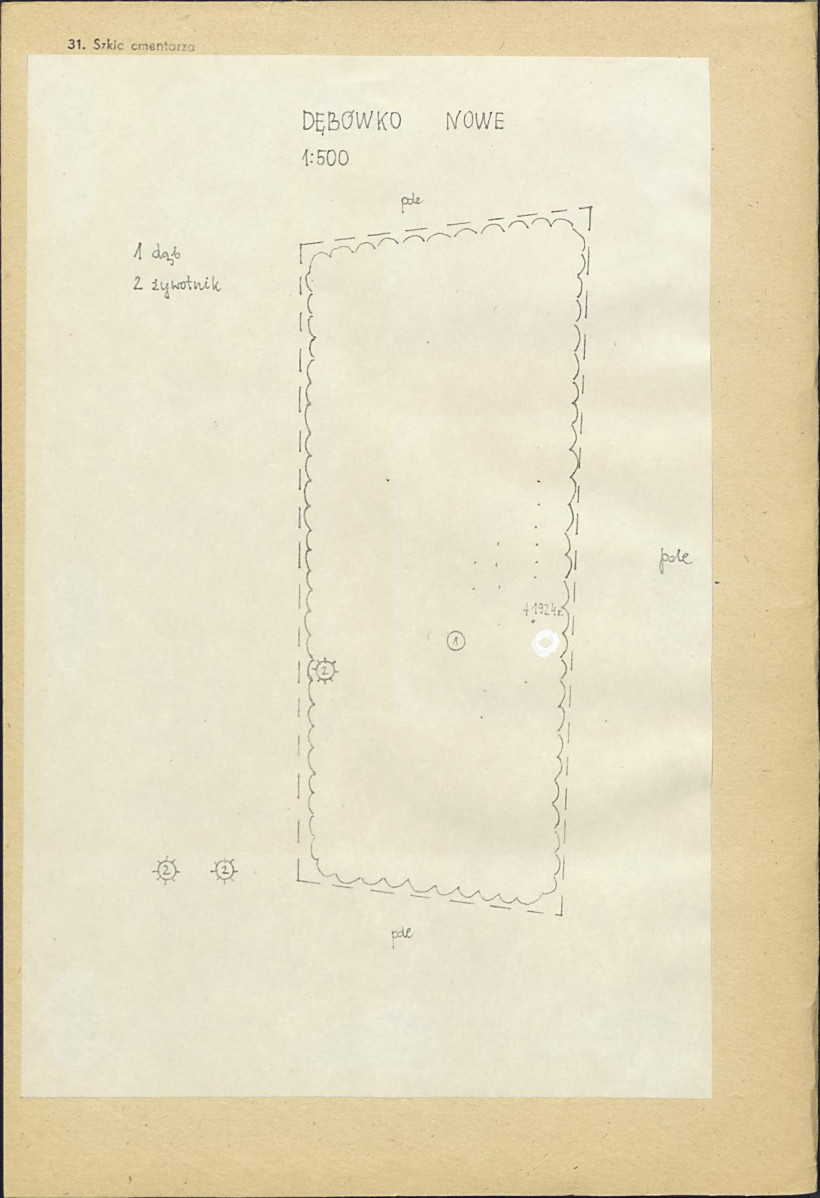 Karta cmentarza, skan nr 3