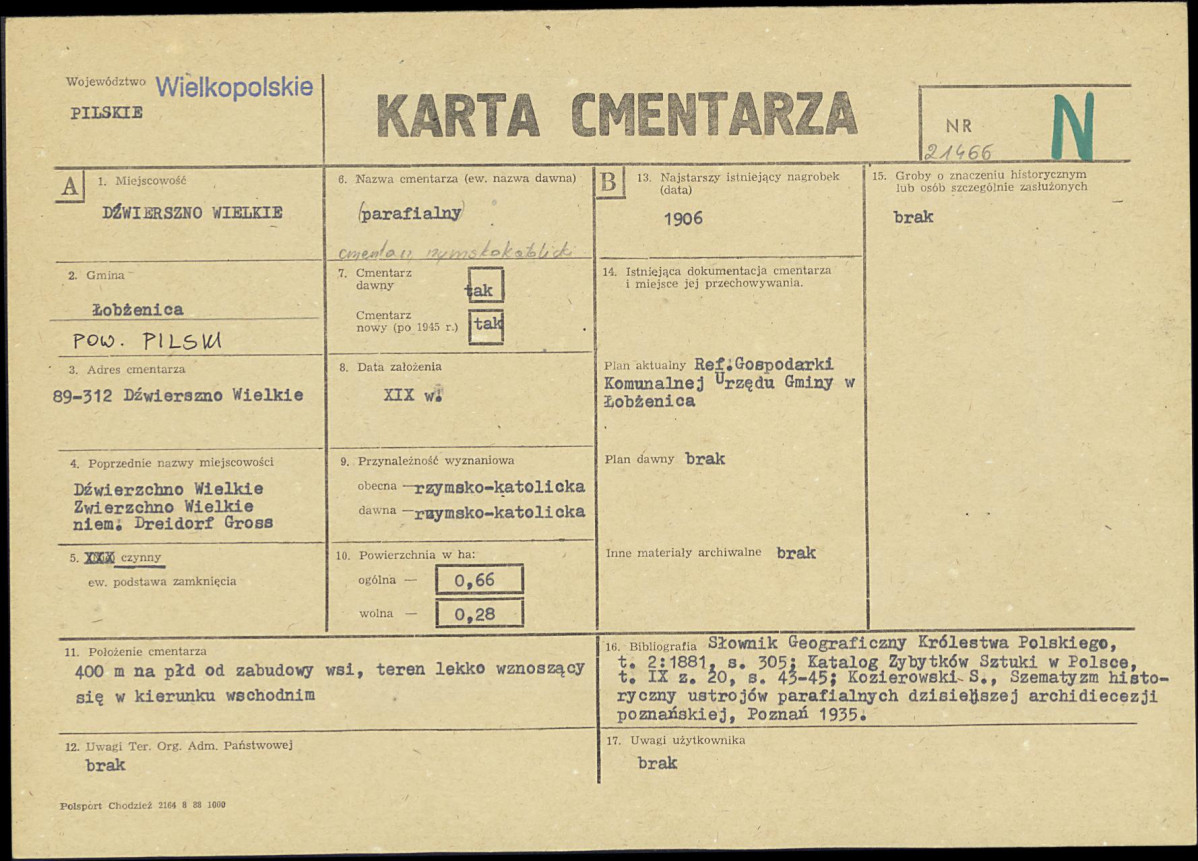 Karta cmentarza, skan nr 1