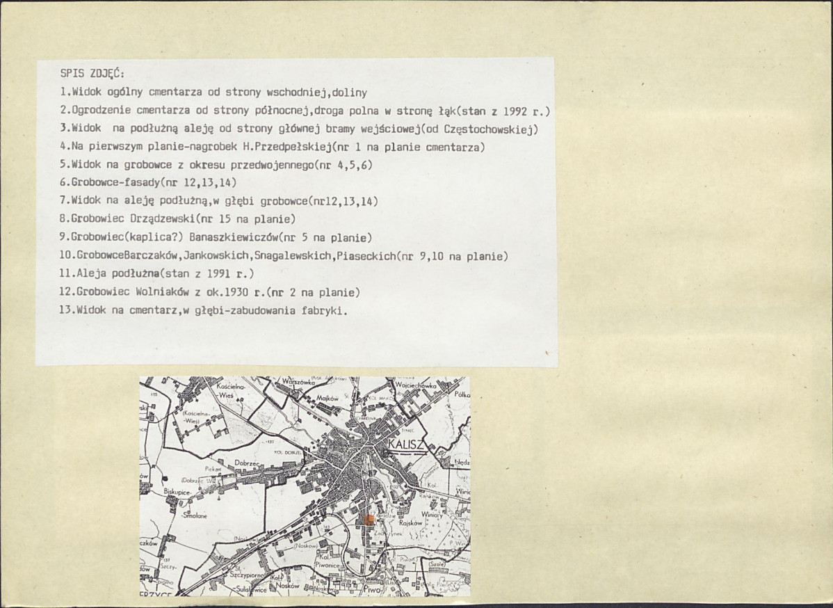 Karta cmentarza, skan nr 6