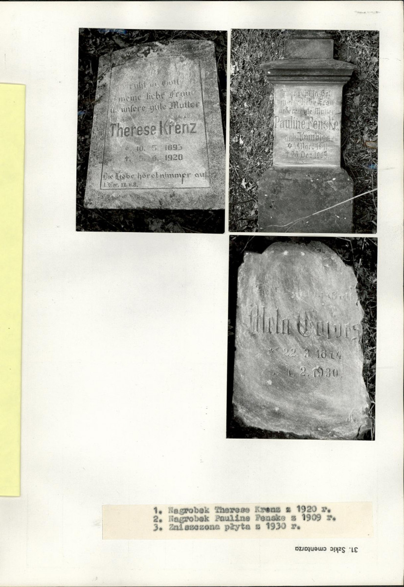 Karta cmentarza, skan nr 4