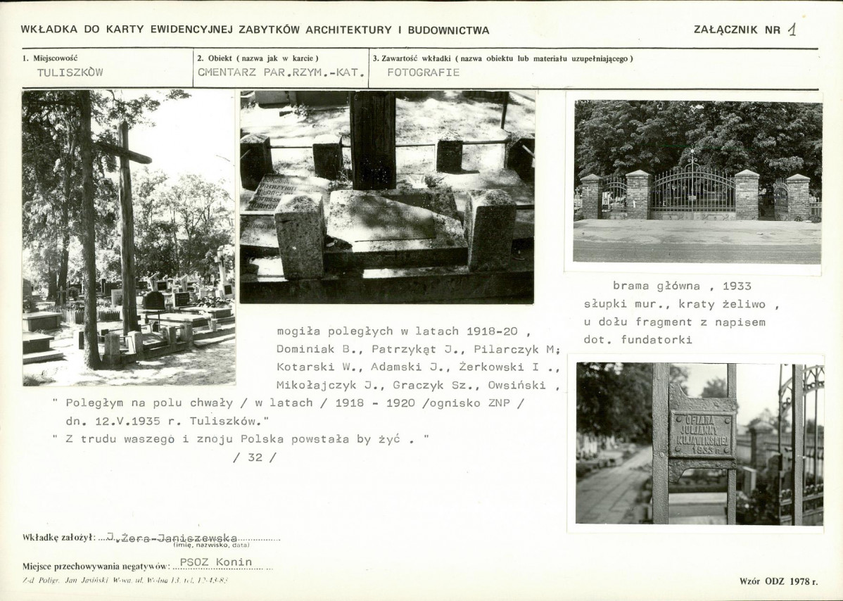 KC - Karta cmentarza, skan nr 5