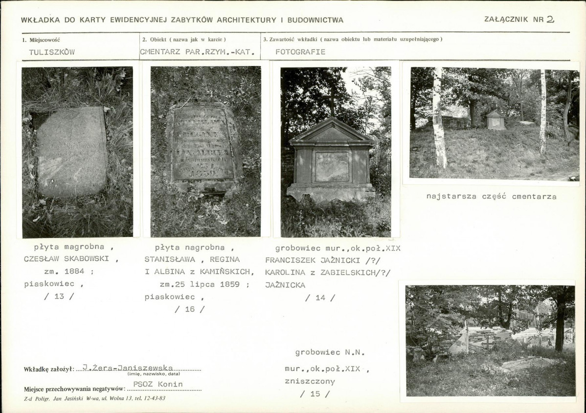 KC - Karta cmentarza, skan nr 7
