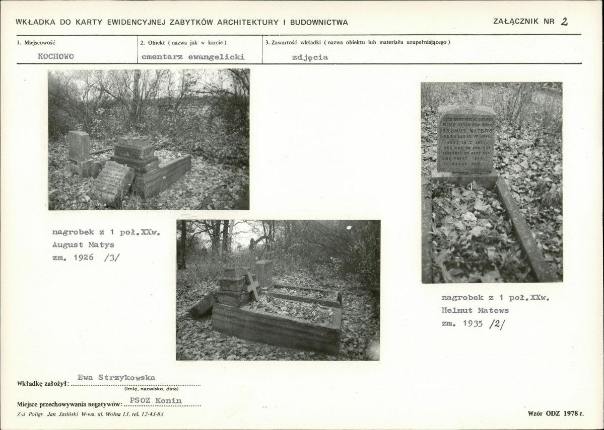Karta cmentarza, skan nr 6