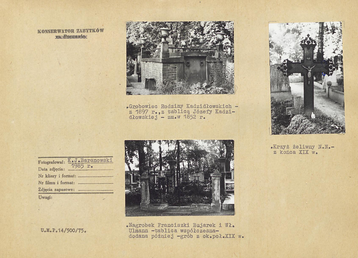 KC - Karta cmentarza, skan nr 5