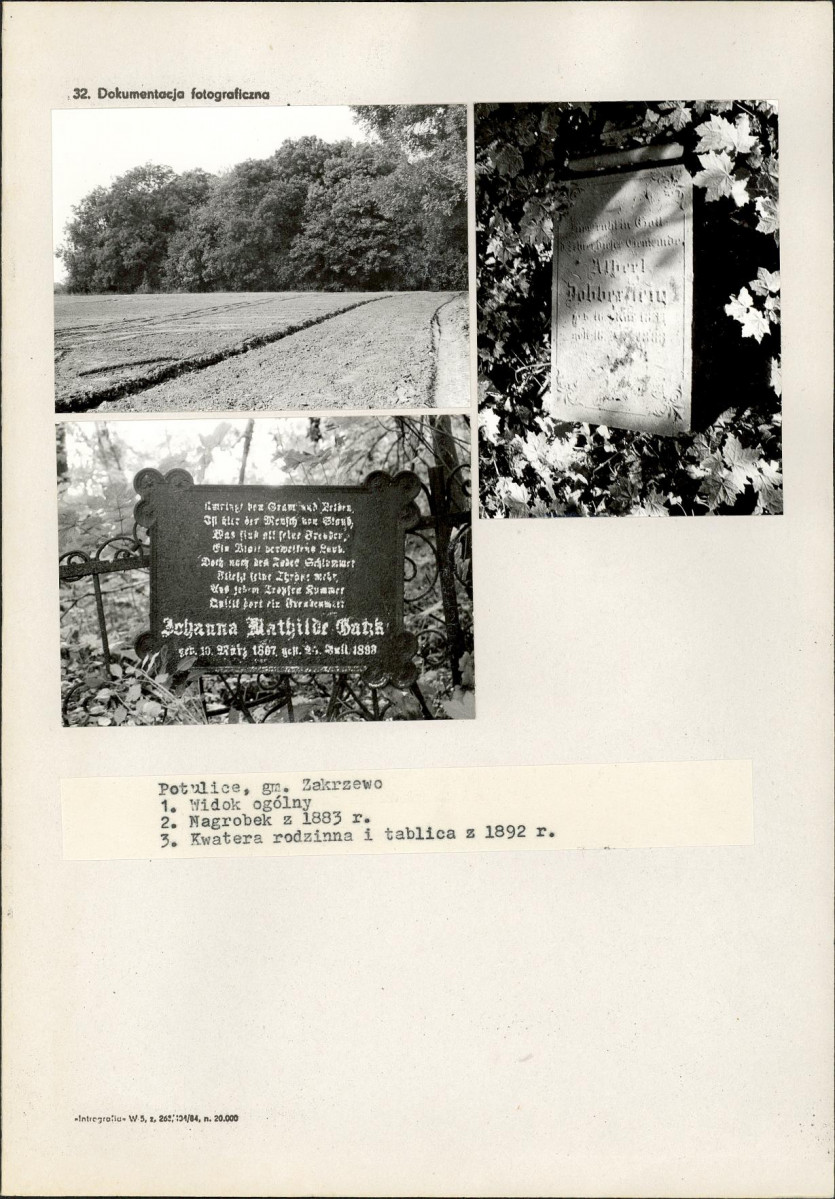 Karta cmentarza, skan nr 5