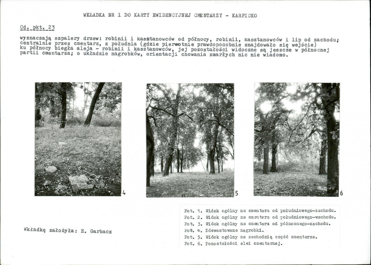 KC - Karta cmentarza, skan nr 5