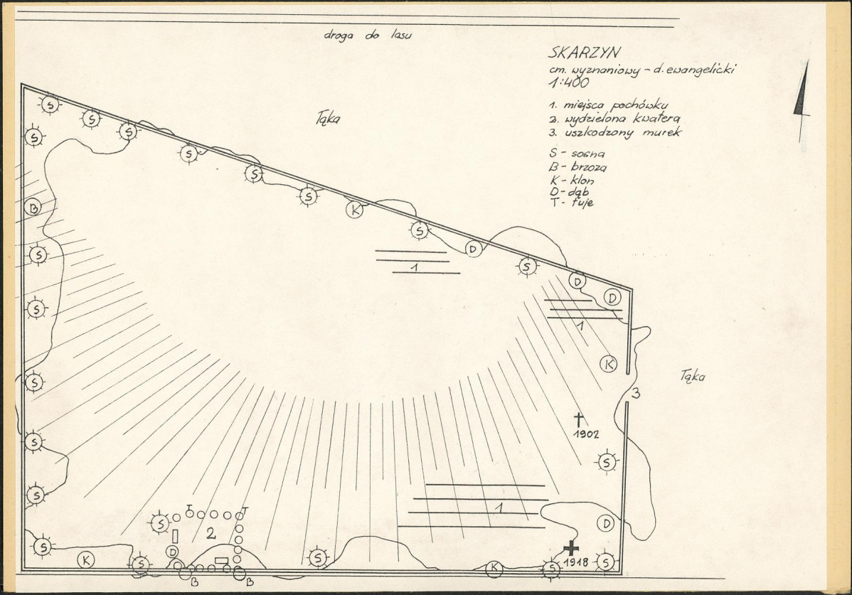 Karta cmentarza, skan nr 3
