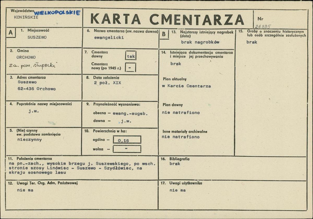 Karta cmentarza, skan nr 1