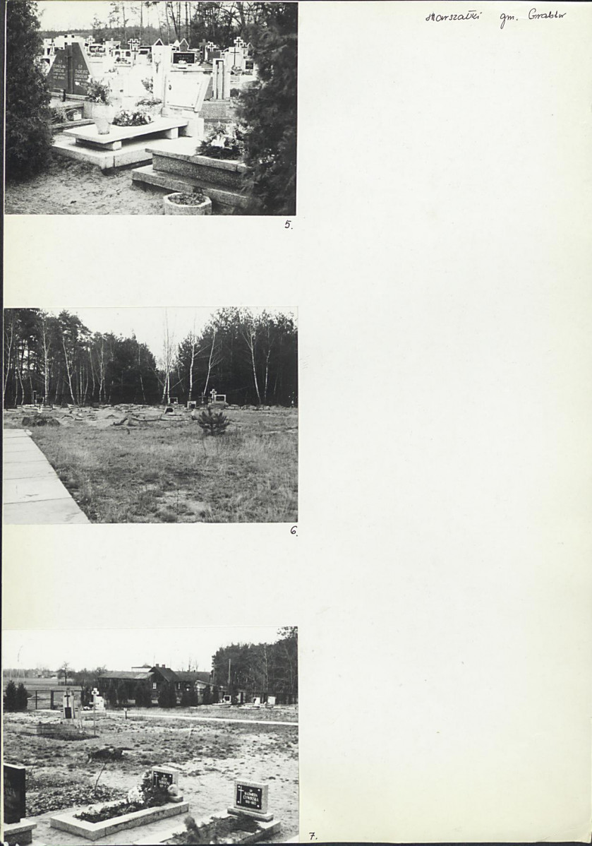 Karta cmentarza, skan nr 5