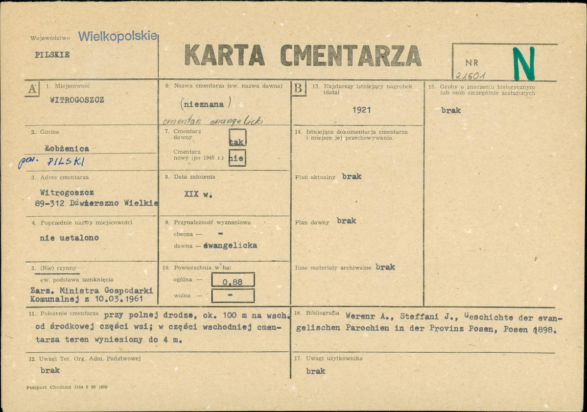 Karta cmentarza, skan nr 1
