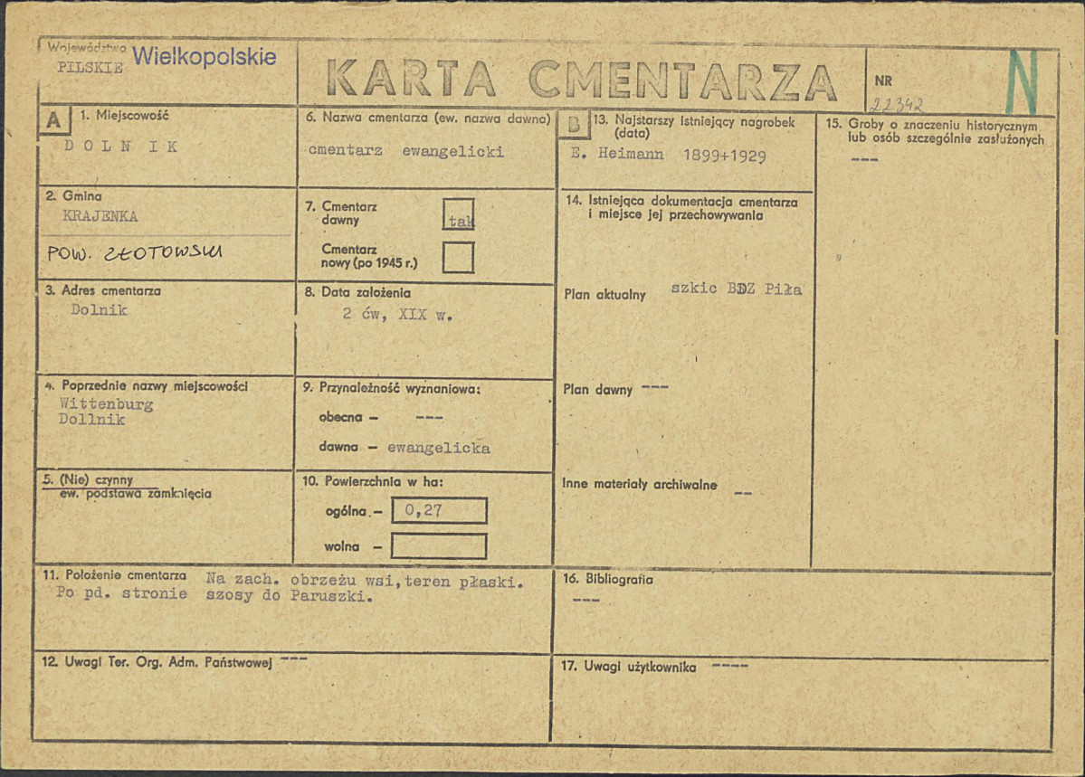 Karta cmentarza, skan nr 1