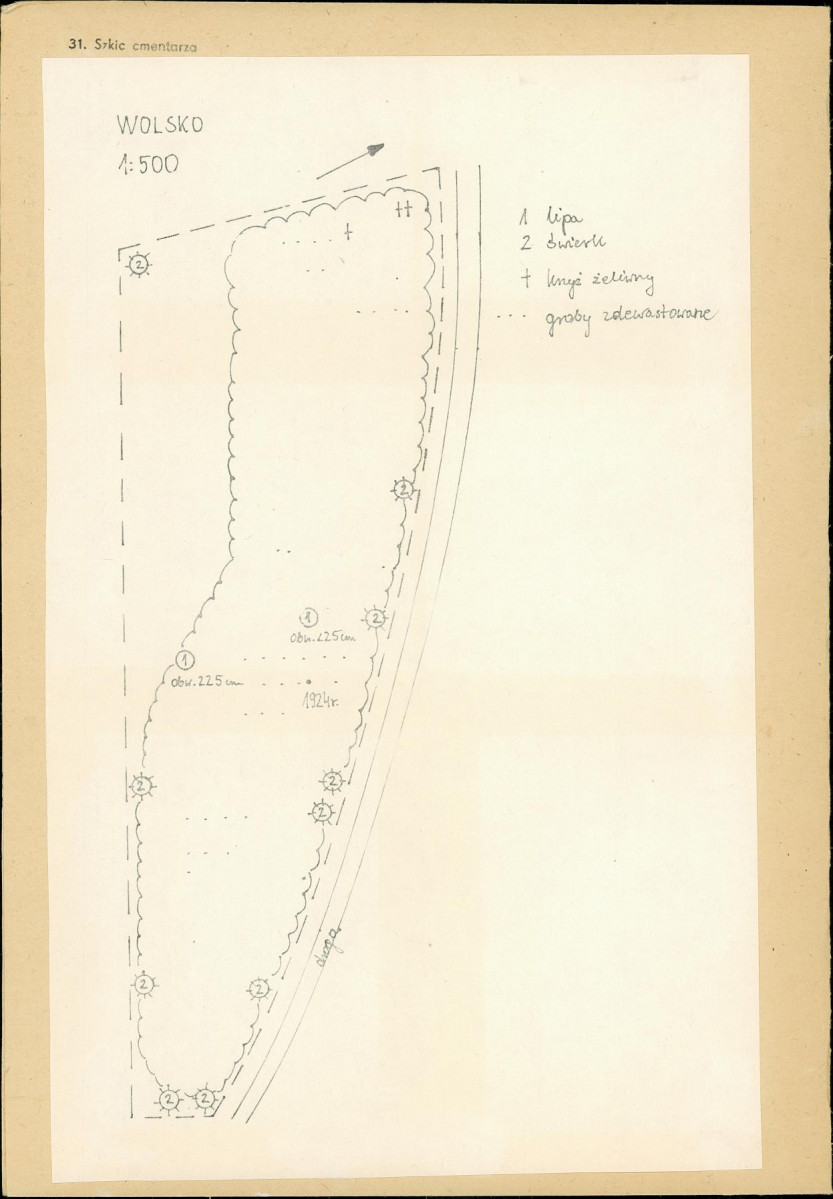 Karta cmentarza, skan nr 3