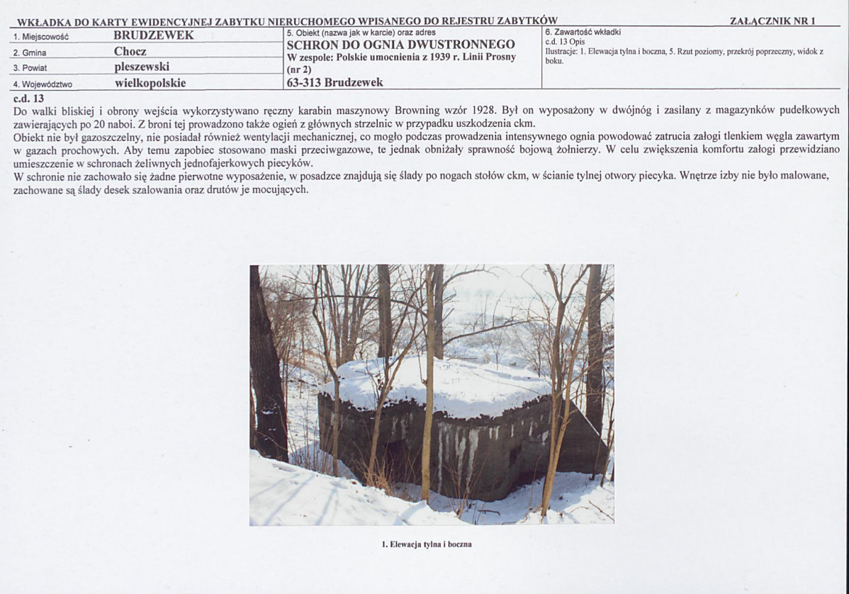 KEZN - Karta obiektu niewpisanego do rejestru, skan nr 5