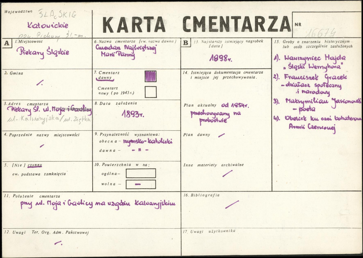 Karta cmentarza, skan nr 1