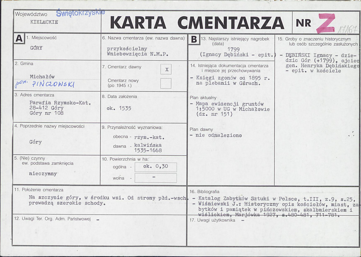 Karta cmentarza, skan nr 1
