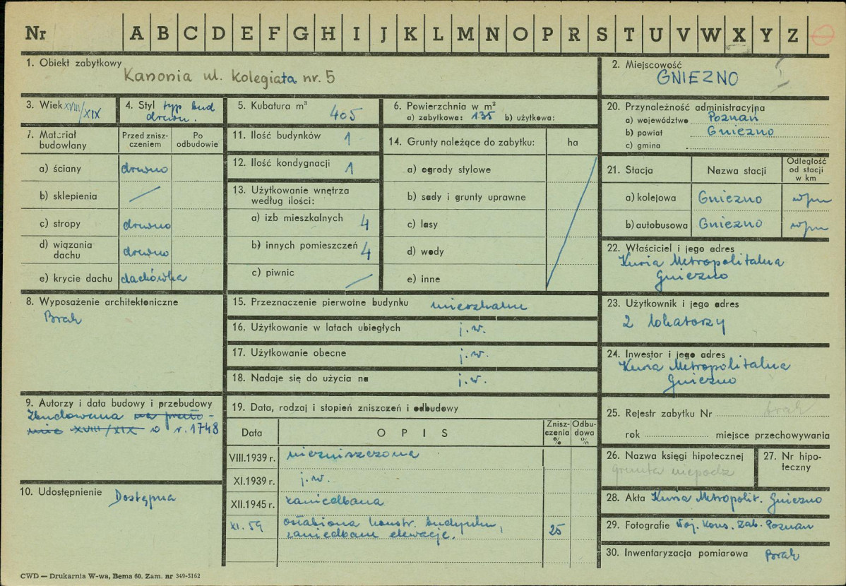 Karta zielona, skan nr 1