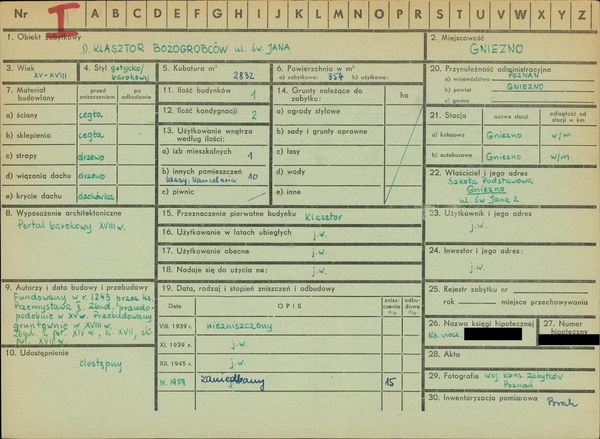 KZ - Karta zielona, skan nr 1