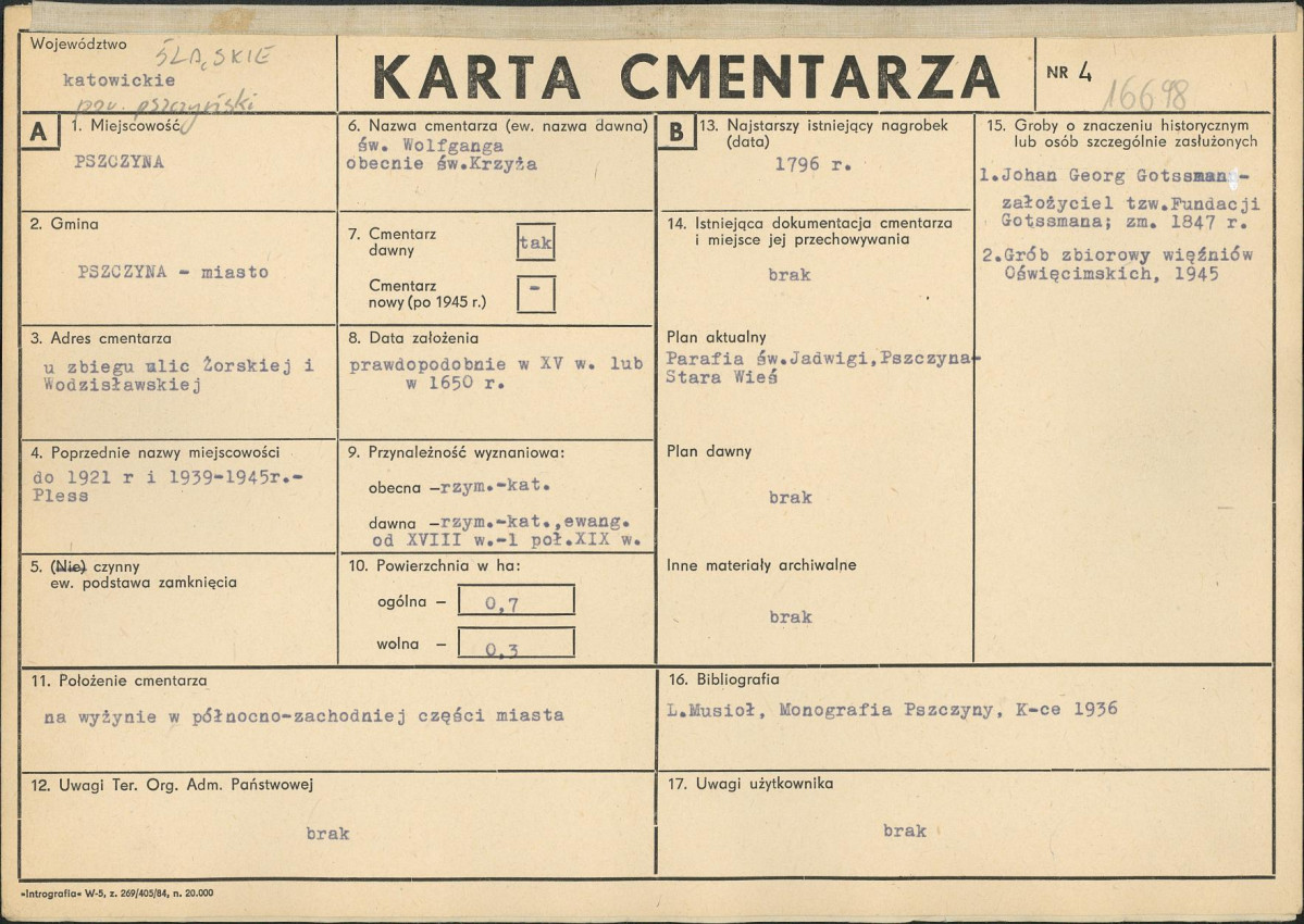 Karta cmentarza, skan nr 1