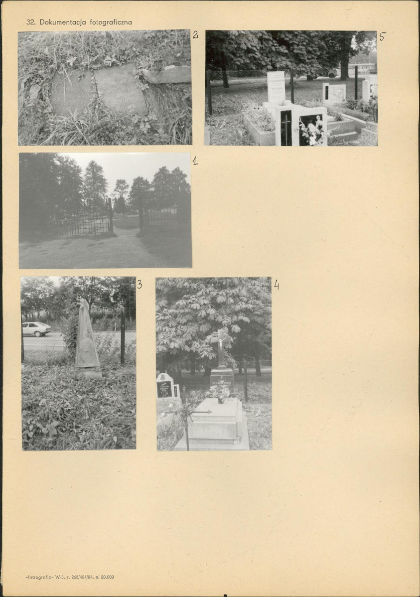 Karta cmentarza, skan nr 4