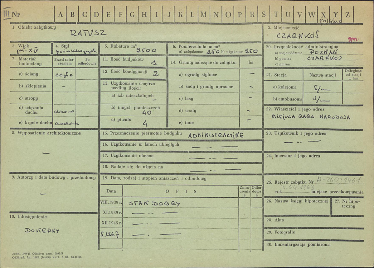 Karta zielona, skan nr 1