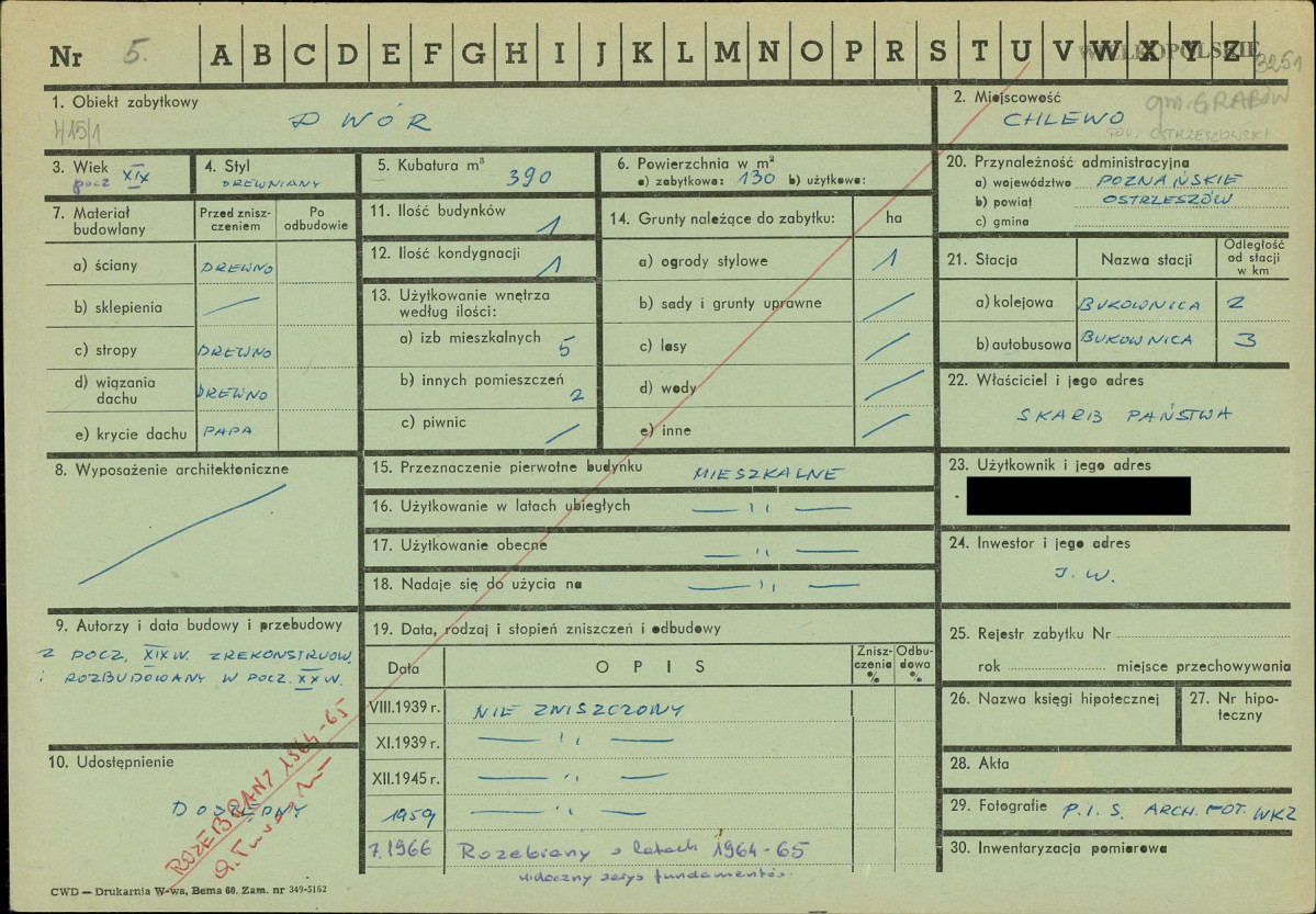 KZ - Karta zielona, skan nr 1
