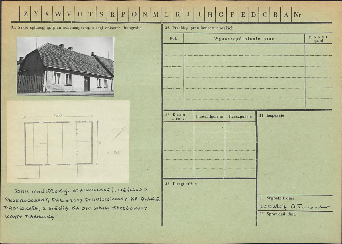 KZ - Karta zielona, skan nr 2