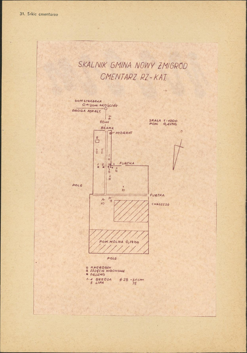 Karta cmentarza, skan nr 3