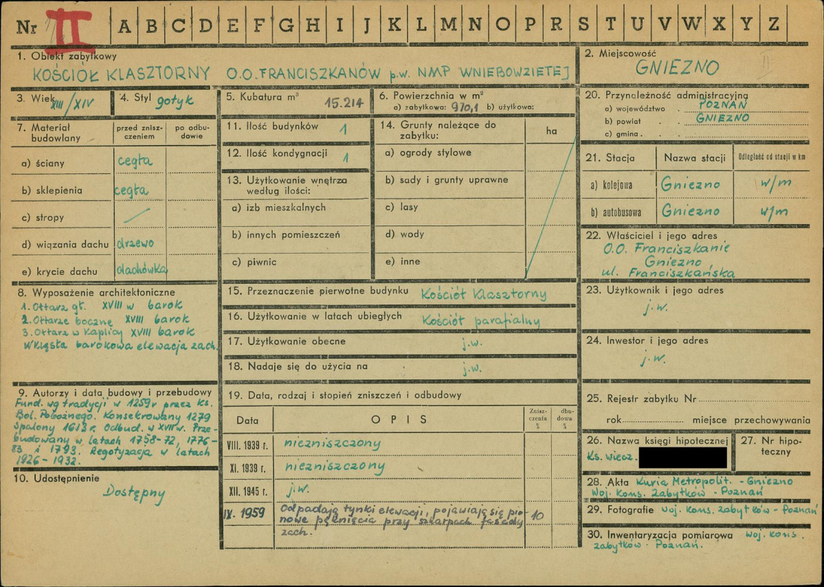 KZ - Karta zielona, skan nr 1