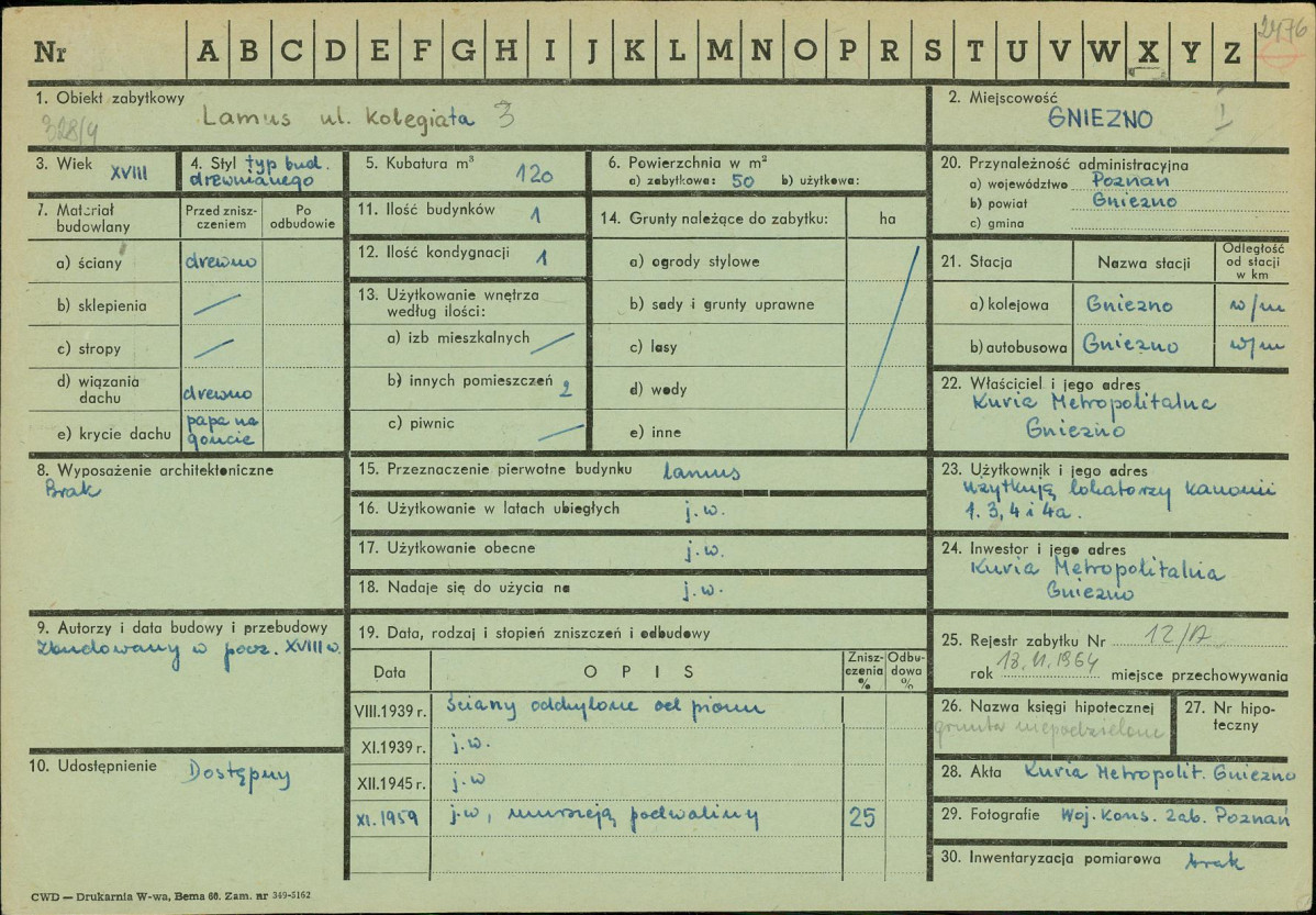 Karta zielona, skan nr 1