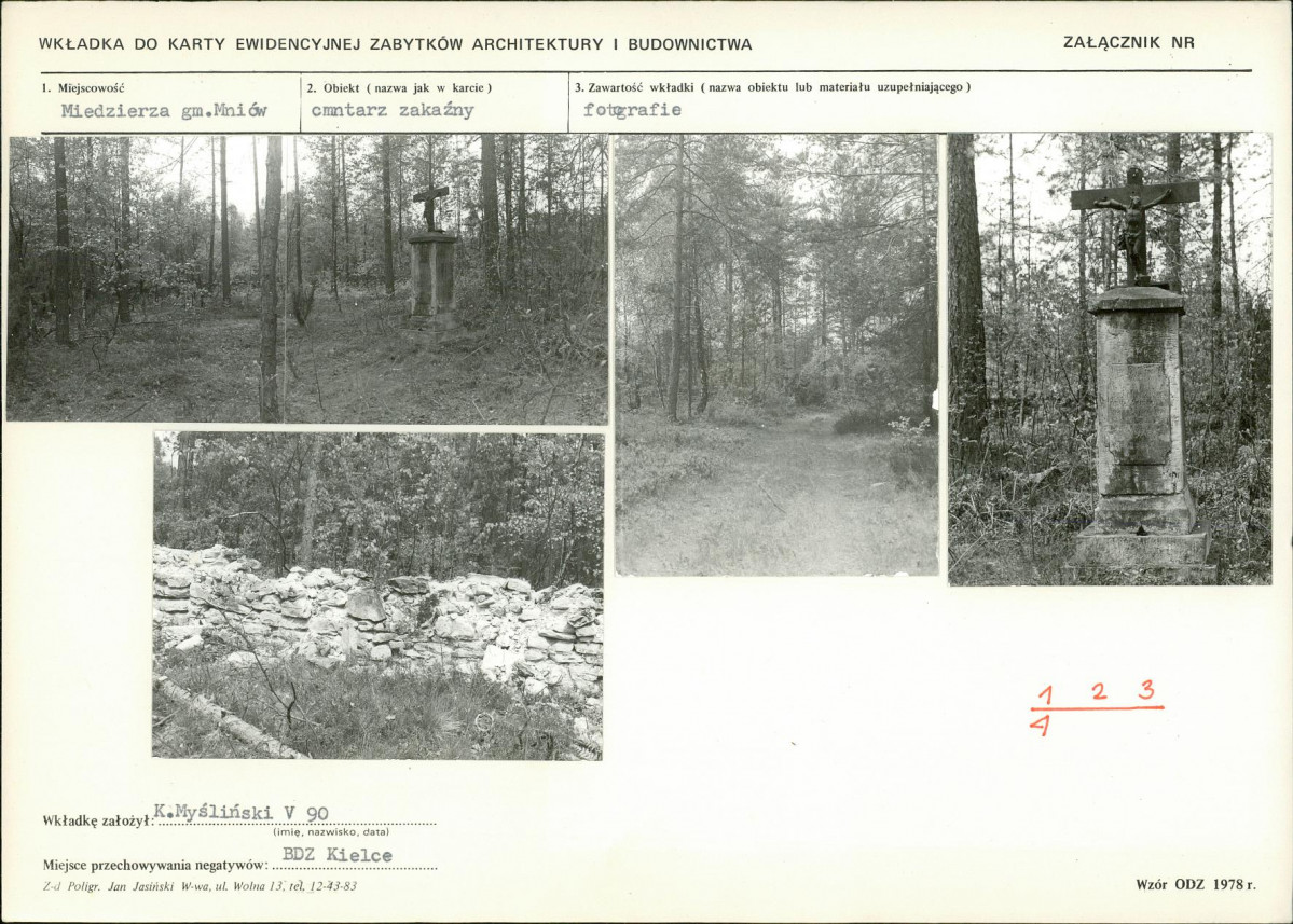 KC - Karta cmentarza, skan nr 5