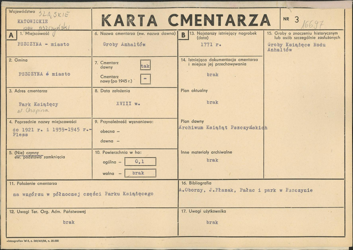 Karta cmentarza, skan nr 1