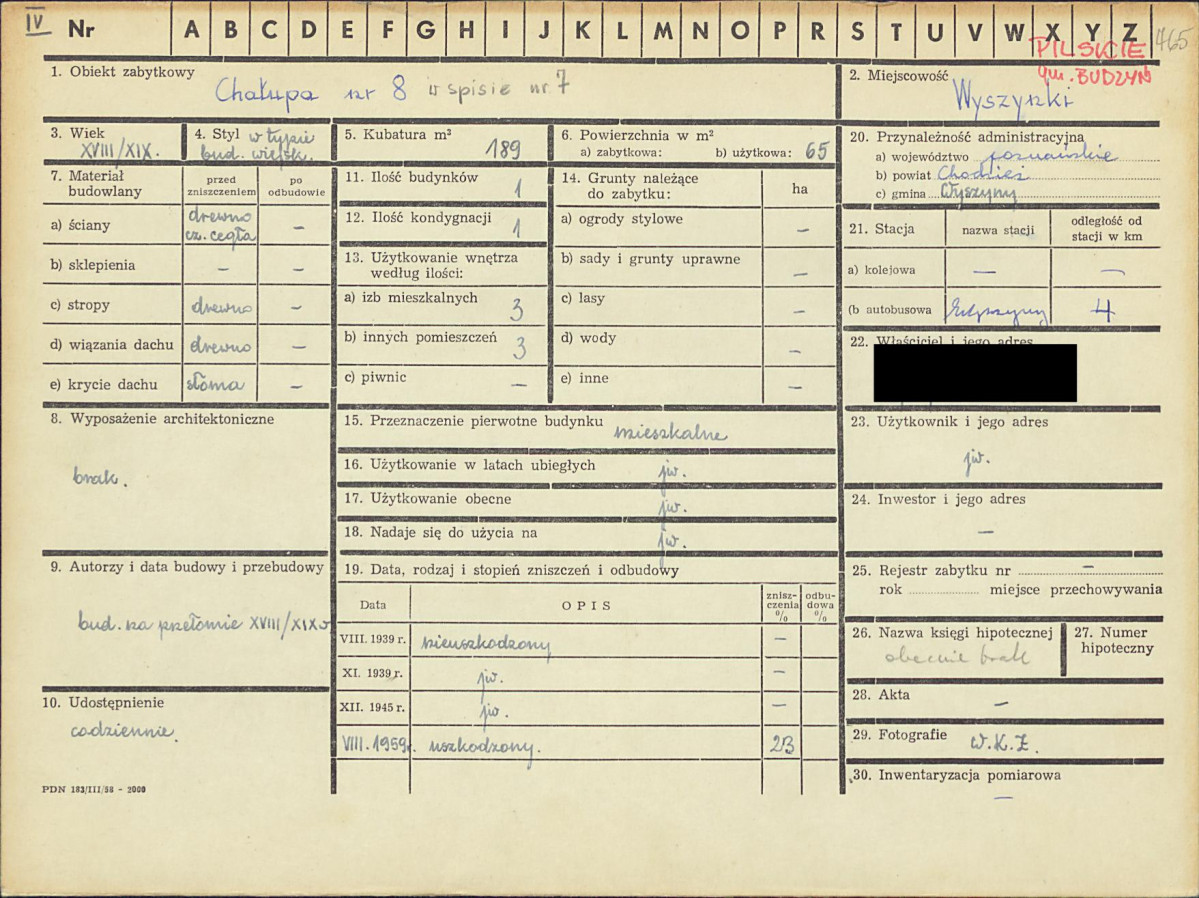 KZ - Karta zielona, skan nr 1
