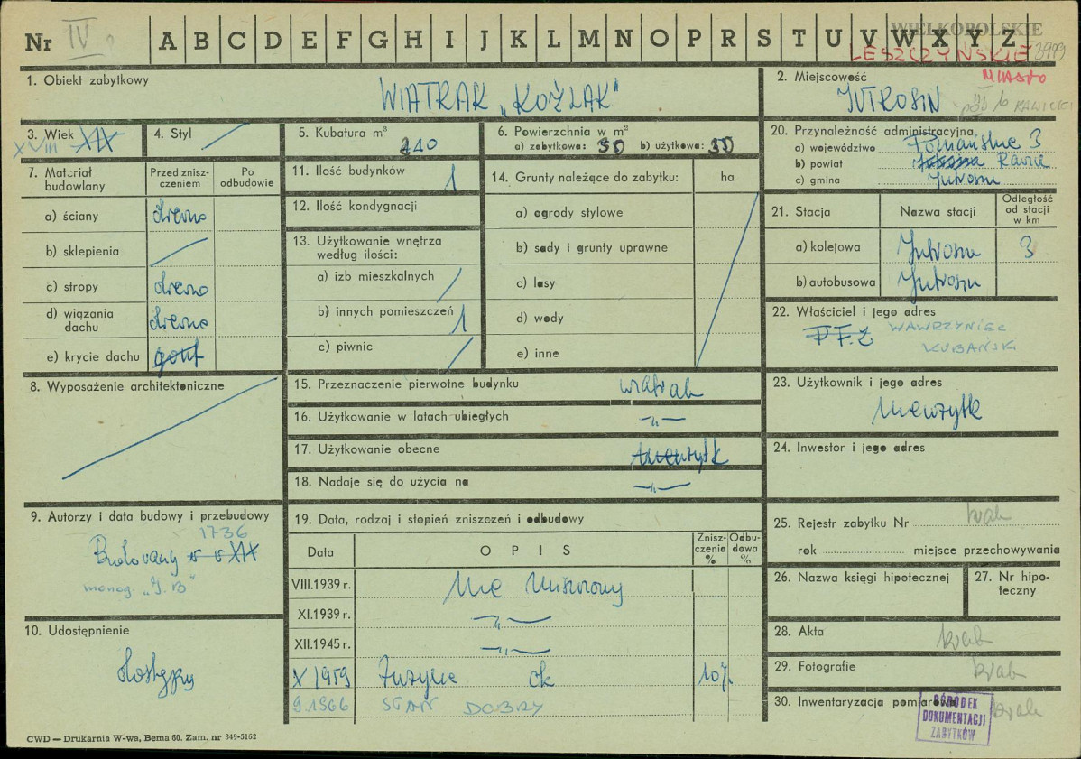 Karta zielona, skan nr 1