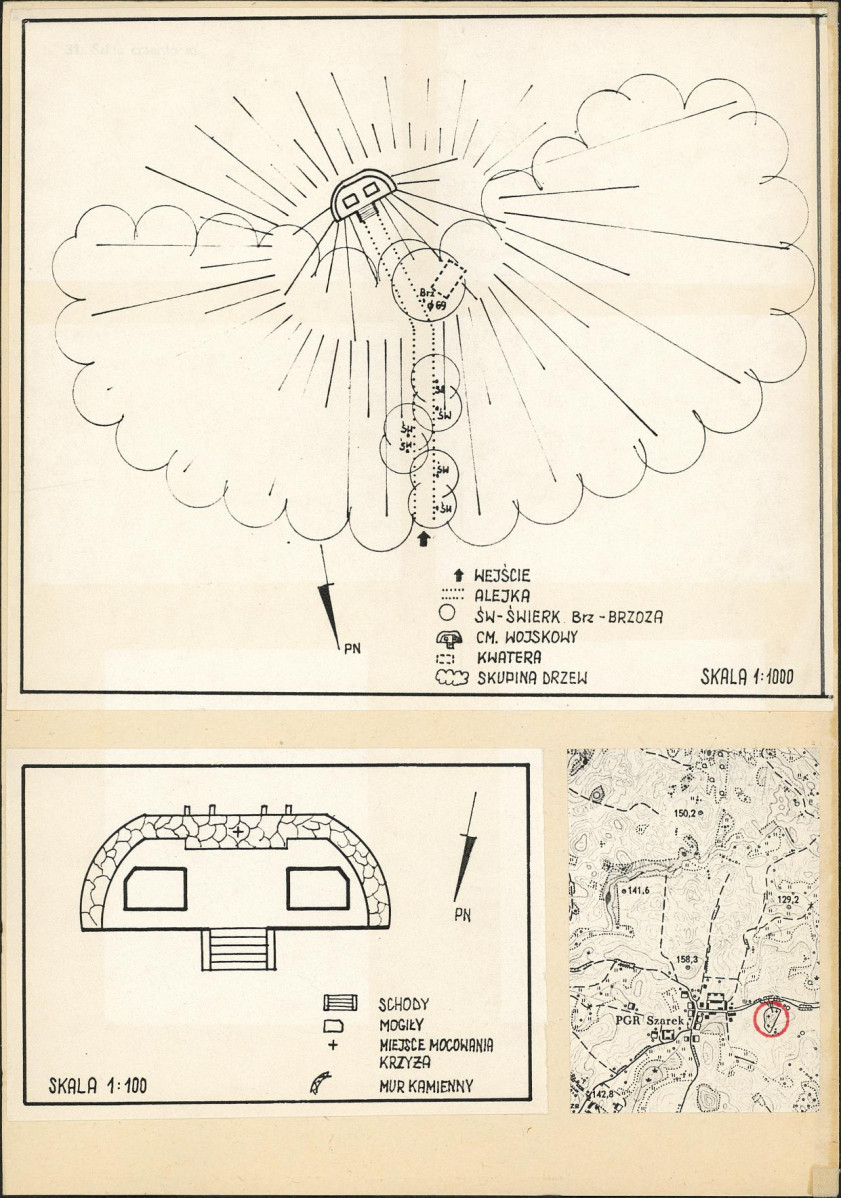 Karta cmentarza, skan nr 3