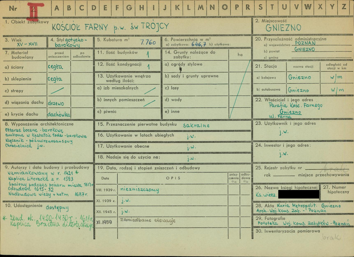 KZ - Karta zielona, skan nr 1