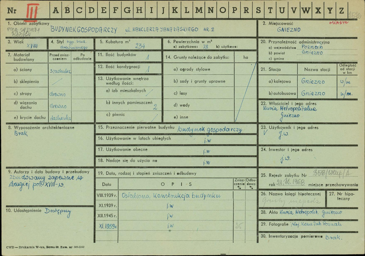 Karta zielona, skan nr 1