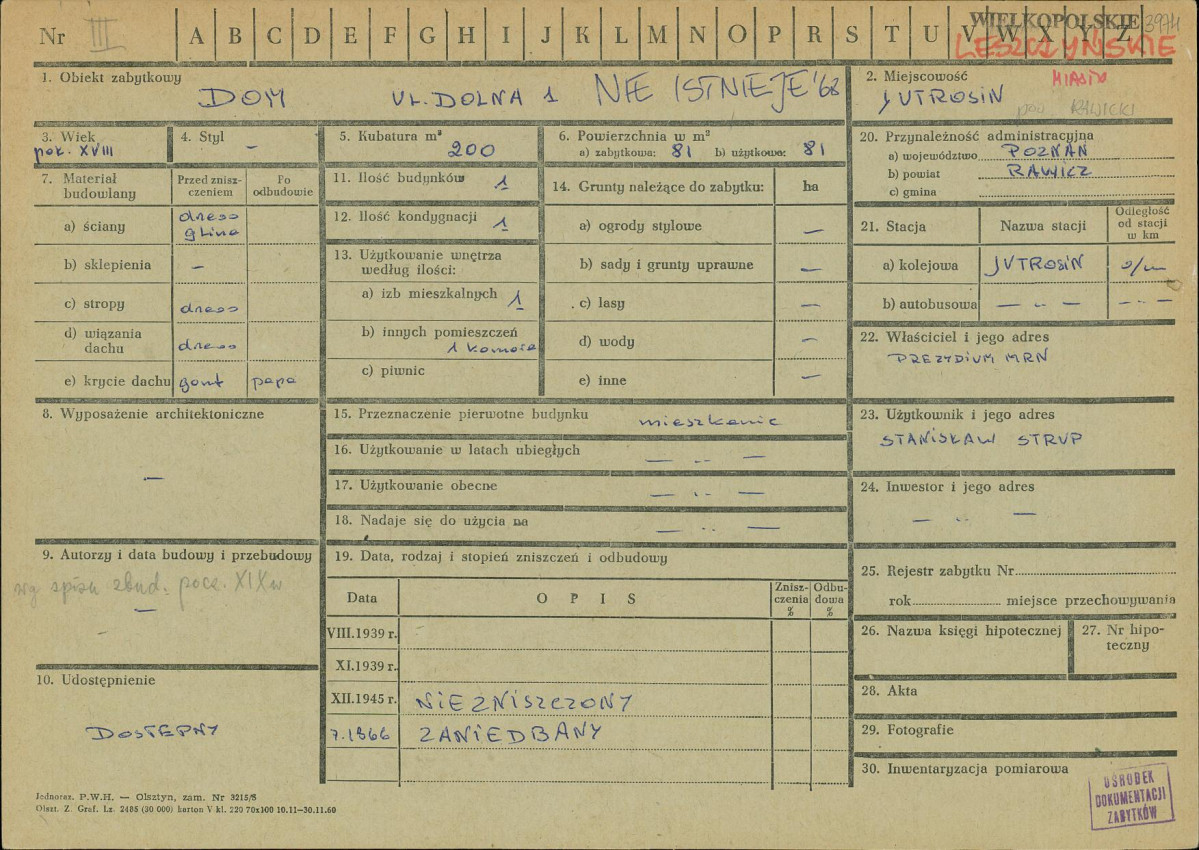 Karta zielona, skan nr 1