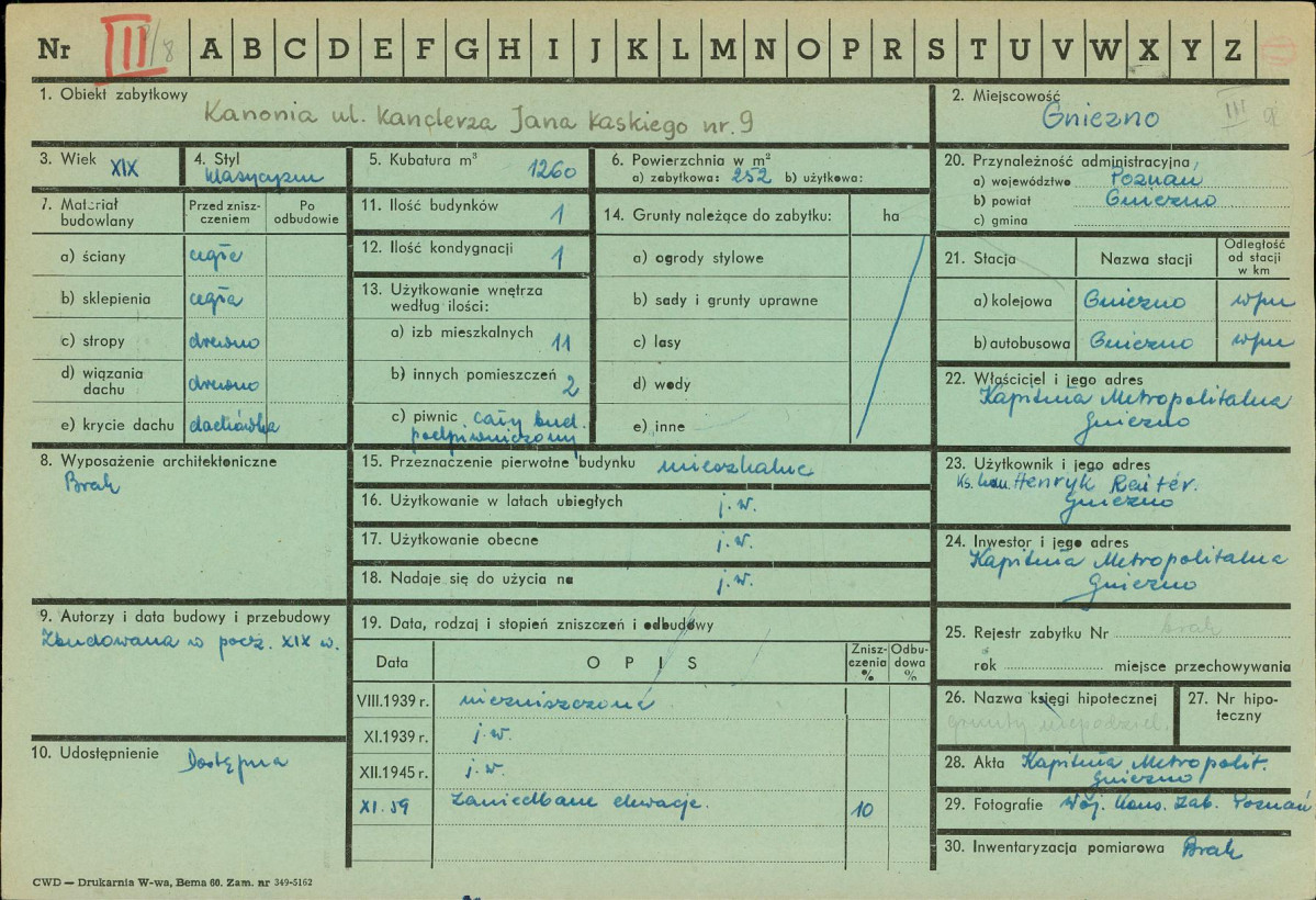 Karta zielona, skan nr 1