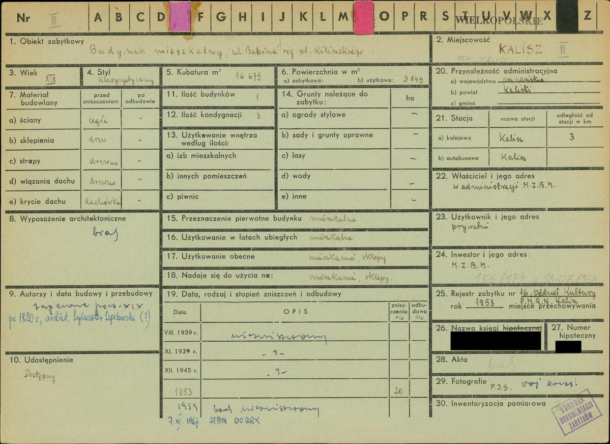 KZ - Karta zielona, skan nr 1