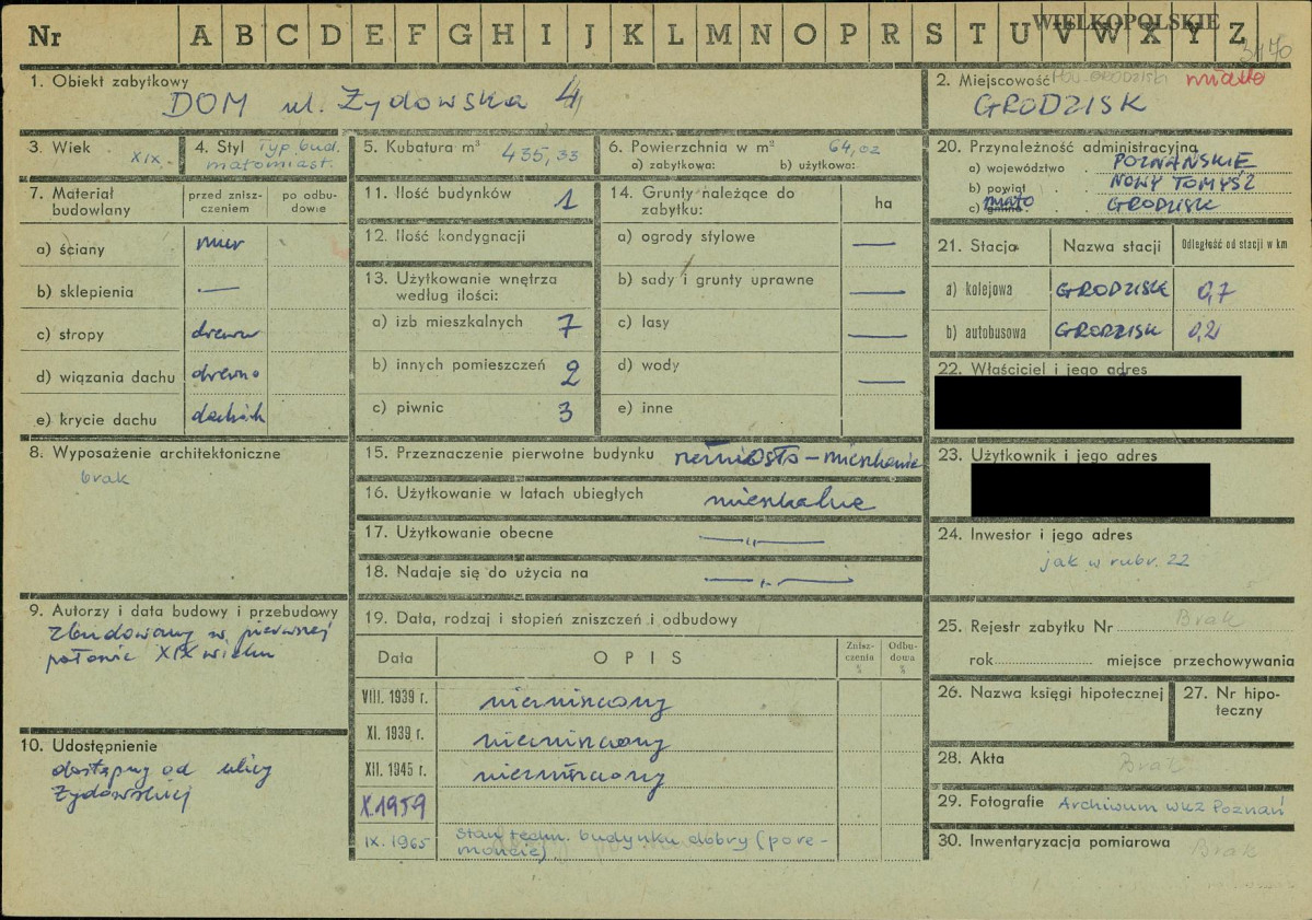 KZ - Karta zielona, skan nr 1