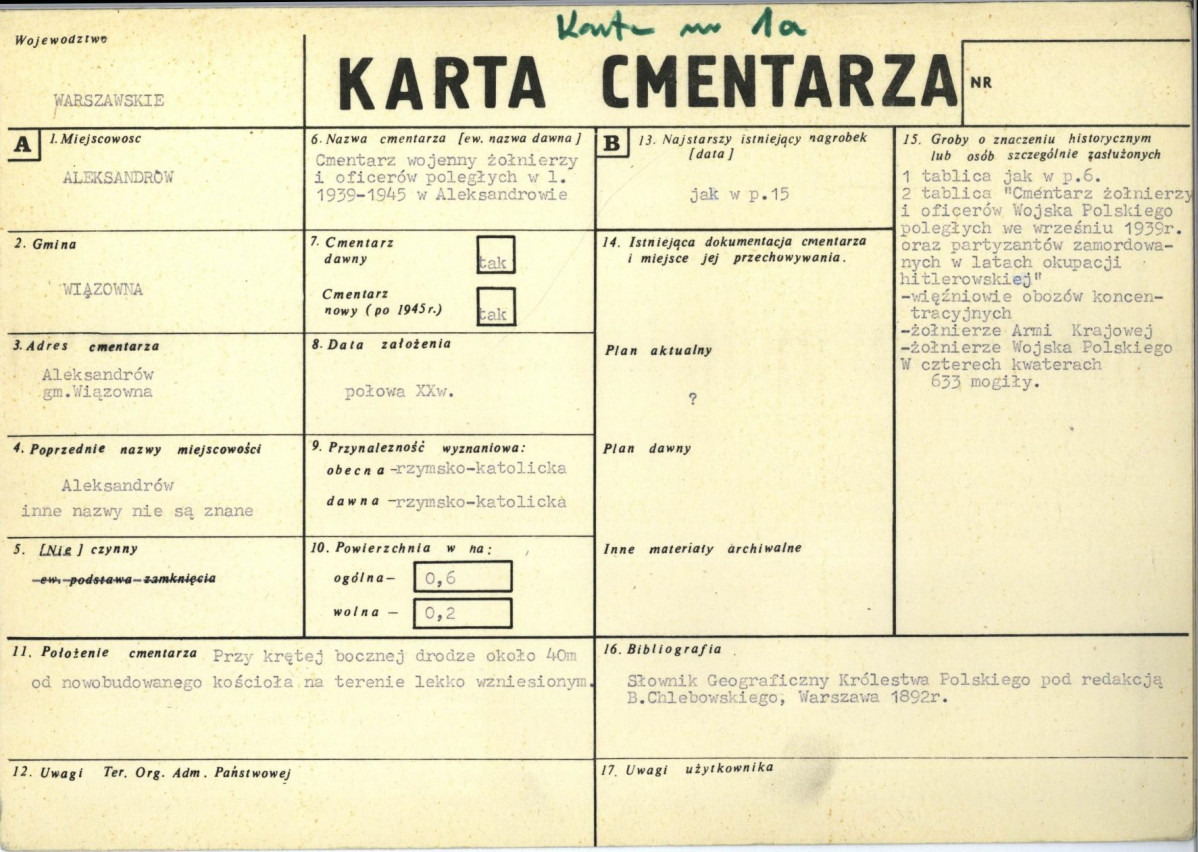 KC - Karta cmentarza, skan nr 12