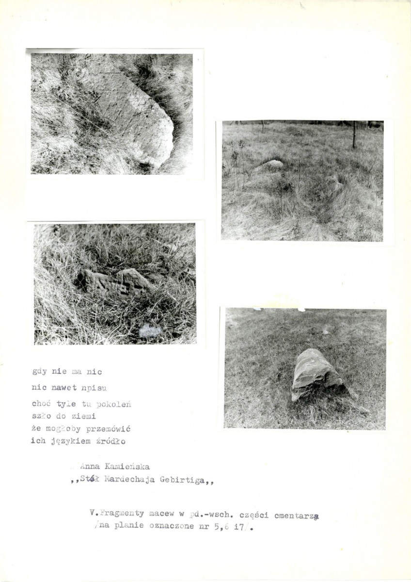 KC - Karta cmentarza, skan nr 5