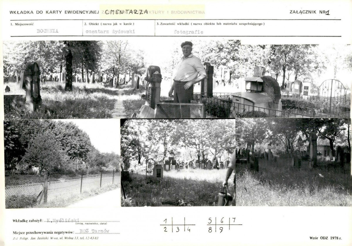 Karta cmentarza, skan nr 6