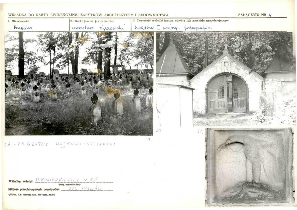 Karta cmentarza, skan nr 8