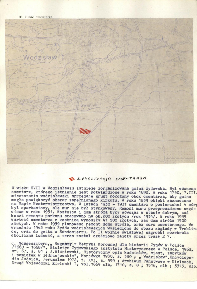 Karta cmentarza, skan nr 3